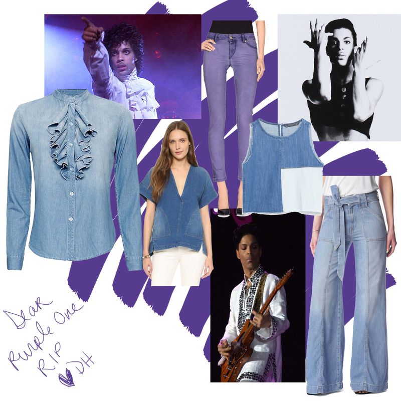 Denim inspired by Prince copy Denim inspired by Prince copy